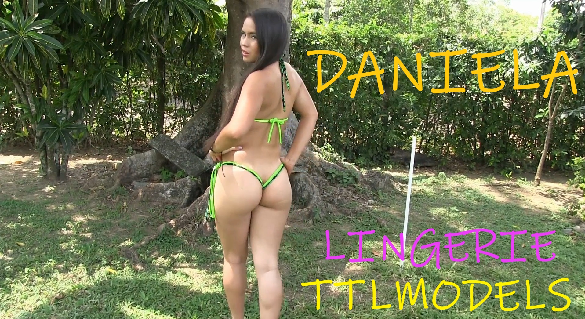 Daniela TTL models lingerie teen video
